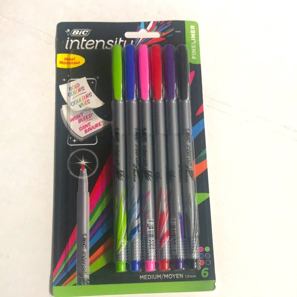 Bic Intensity Pens Fine Liner Assorted Colors Med - Picture 2 of 4